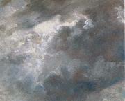 John Constable Sun bursting through dark clouds oil painting reproduction